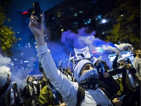 Vancouver Whitecaps supporters are poised for playoff madness when the Seattle Sounders come to town Sunday.