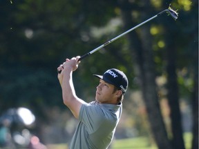 Daniel Campbell of the UFV Cascades captured the men's individual title at the 2017 Canadian Collegiate national golf championships on Friday at Royal Ashburn Golf Club in Oshawa, Ont.