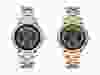 MICHAEL KORS ACCESS Sofie Pavé in Silver-Tone (at left) and Gold-Tone Smartwatch. $465 | michaelkors.ca