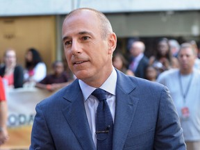 Former NBC Today host Matt Lauer.