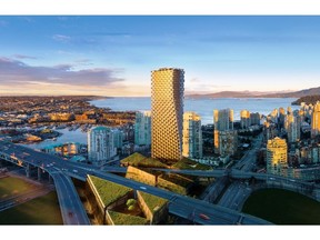 Vancouver House will have a noteworthy sculptured shape.