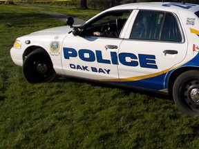File photo: An Oak Bay police vehicle.
