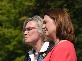 Carolyn Bennett, minister of Crown-Indigenous relations and northern affairs and Jane Philpott, minister of indigenous services.