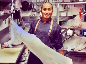 Teejae Conwi is the executive chef at Marriott Vancouver Downtown Suites.