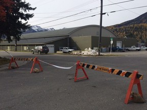 Fernie Memorial Arena after three people died from an ammonia leak while doing maintenance work.