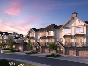 Township Commons comprises 211 residences: townhomes, low-rise condos and spacious three-level city homes.