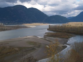 Scenic view of the Heart of the Fraser River.