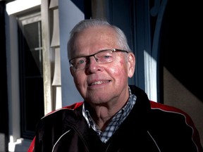 Bill VanGorder poses on the front porch of his Halifax home Friday, Nov. 24, 2017. The three months of Bill VanGorder's retirement were among the longest of his career.