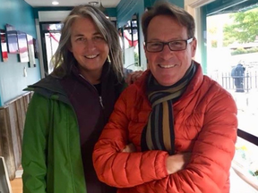 Bill Erving with wife Helen, who notes that the ALS Society of BC’s Lotsa Helping Hands program has provided “a wonderful way to stay connected with others and feel their support.” Credit: ALS BC