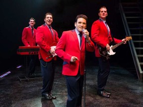 Jersey Boys, the 2006 Tony, Grammy and Olivier Award-winning best musical about rock and roll hall of famers The Four Seasons. (Photo credit: Jeremy Daniel) [PNG Merlin Archive]
PNG