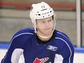 Tyler Benson had two goals and one assist in a 6-1 win for the Vancouver Giants over the Kelowna Rockets on Saturday night.