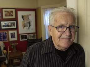 Al Neil at his residence in Strathcona in 2005.