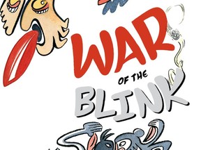 War of the Blink cover. Haida manga by Michael Nicoll Yahgulanaas.