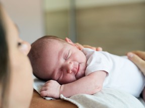 Fussy babies who are regularly cuddled are more likely to develop normally than those who are cuddled the least, a new B.C. study shows.