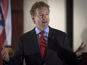 A man has been arrested and charged with assaulting and injuring Kentucky Senator Rand Paul. Kentucky State Police said in a news release Saturday, Nov. 4, 2017 that Paul suffered a minor injury when 59-year-old Rene Boucher assaulted him at his Warren County home on Friday afternoon. The release did not provide details of the assault or the nature of Paul's injury.