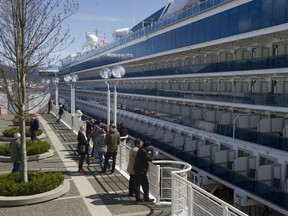 The Star Princess, shown at Canada Place, carries 3,100 passengers.