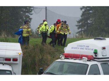 Annette Poitras and three dogs were long-line rescued by helicopter and brought to safety after spending three days lost in the Westwood Plateau area of Coquitlam.