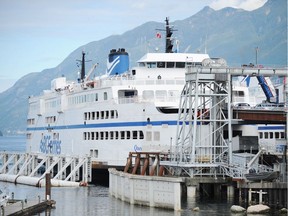 The 11:05 a.m. sailing from Horseshoe Bay and the 1:25 p.m. sailing departing Departure Bay have both been cancelled.