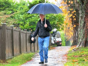 In spite of rainfall warnings and a #BCStorm hashtag, our rainy weekend wasn't a record-breaker.