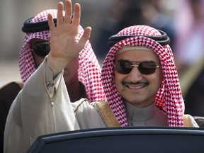 Saudi billionaire Prince Alwaleed bin Talal