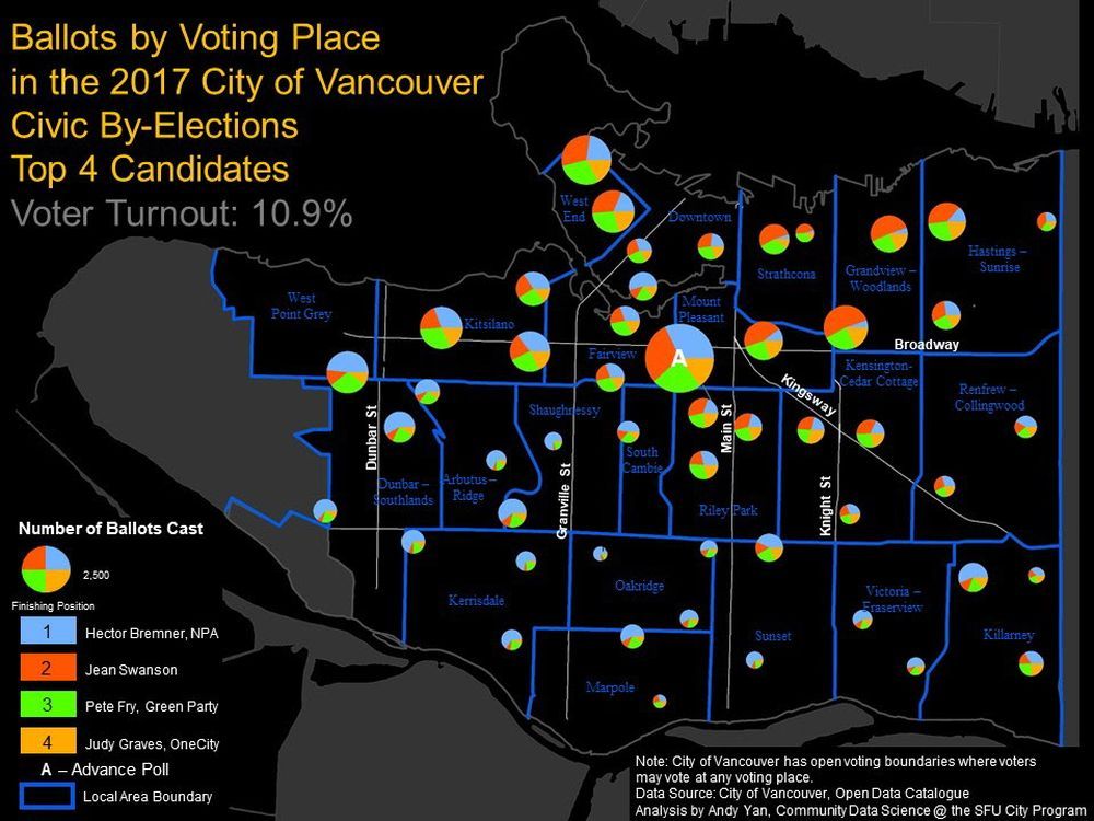 Map Of Vancouver By Election Ballot Hints At General Election Issues ...