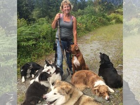Dog walker Annette Poitras was last seen Monday at 2 p.m. near Westwood Plateau.