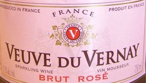 Veuve du Vernay Brut Rosé N/V, France $14.49