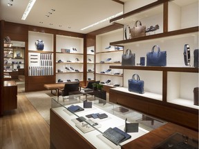 A look inside the new Louis Vuitton Men's shop at Holt Renfrew Vancouver.