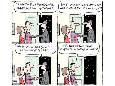 Graham Harrop cartoon for Thursday, Dec. 28, 2017. [PNG Merlin Archive]