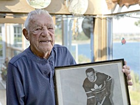 Former NHL great Howie Meeker is helping to raise money for the Victoria Hospitals Foundation.