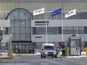 A Bombardier plant in Montreal.