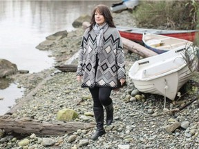 Ladysmith artist Mya DeRyan, 52, was saved after she jumped off a B.C. Ferries vessel on Oct. 30.