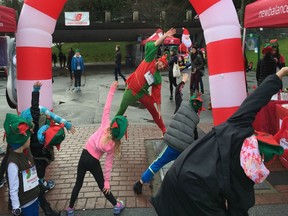 Baxter Bayer (a.k.a. Fizzyboots Truffleberry) is getting ready to host his third annual Big Elf Run at Stanley Park. The event, which features 10K, 5K and 1K runs/walks and raises funds for Canuck Place Children's Hospice, is scheduled for Saturday, Dec. 16.