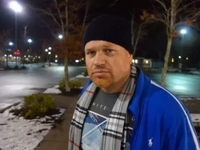Former NHL enforcer Stephen Peat opens up about homelessness and concussions during an interview with the National Post at a Tim Horton’s in Surrey, B.C., Dec. 21, 2017.