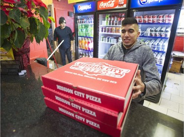 Jag Gill, owner of Mission City Pizza, served more than 700 people Friday night as the lights went out in Mission, BC. Gill and his employees made between 500 and 600 pizzas, as well as wings and lasagne.