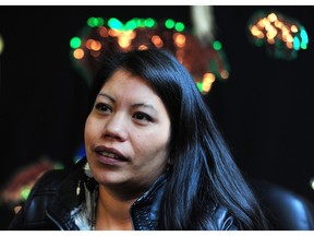 Lorelei Williams of Butterflies in Spirit dance group in Vancouver, B.C., May 17, 2017. Lorelei's cousin Tanya Holyk was killed by Pickton and her aunt Belinda Williams has been missing for 40 years. She and many victims' relatives are upset about the delays in the long-awaited Missing Women's inquiry.