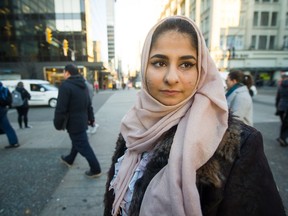 Noor Fadel was verbally harassed and physically confronted on the Canada Line in a racial incident, which went viral after she talked about it on her Facebook page. The man arrested was homeless and apparently mentally unstable.