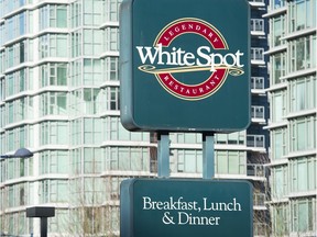 The White Spot in the 1600 block W Georgia and the adjoining parking lot sold for $245 million. Vancouver, December 23 2017.