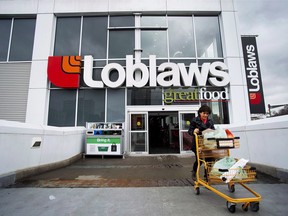 Desjardins Group lowered its target price for Loblaw to $76 per share, from $84, and cut its recommendation to hold.