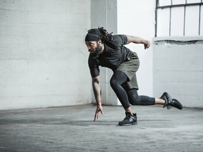 Shaun Jenkins, the owner of Tone House in New York, was the muse for the Roden Gray x Lululemon collaboration.