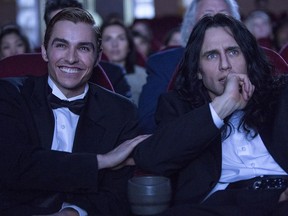 Greg Sestero, actor and author of The Disaster Artist, will be back at Vancouver's Rio Theatre this week to screen fan favourite The Room, as well as his and Wiseau's latest collaboration, Best F(r)iends. Dave Franco (starring as Greg Sestero) and James Franco (as Tommy Wiseau) are pictured in this still image from The Disaster Artist.