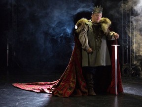 Niall McNeill in Newworld Theatre's King Arthur's Night.