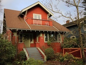 This heritage home at 4255 West 12th in Vancouver was slated for demolition in 2000.