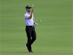 Abbotsford-raised golfer Adam Hadwin during a practice round before the Sentry Tournament of Champions at the Plantation Course at Kapalua Golf Club on Jan. 2 in Lahaina, Hawaii.