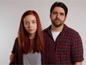 Mira Maschmeyer and Tristan Smith are the two leads in a new play about millennial angst, Above the Hospital. It runs at the Red Gate Revue Stage from Jan 12 to 21.