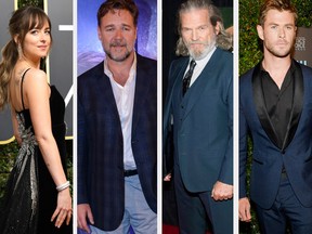 Dakota Johnson, Russell Crowe, Jeff Bridges and Chris Hemsworth co-star in Bad Times at the El Royale.