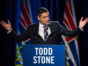 B.C. Liberal leadership candidate Todd Stone appeared on Kamloops radio Friday to try and explain how a finished report on problems at ICBC got past him.