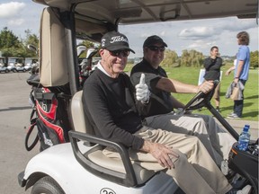 Jim Robson, seen at the Jake Milford Charity golf tournament in 2015, is about to get his own section of street in Maple Ridge, where he grew up.