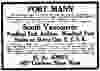 H.A. Jones ad advertising land for sale near Port Mann in the Nov. 2, 1911 Vancouver World.