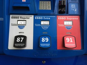 Starting around 9 a.m. on Monday, motorists were reporting prices at $1.47 a litre at four stations, three in Vancouver and one in Surrey.